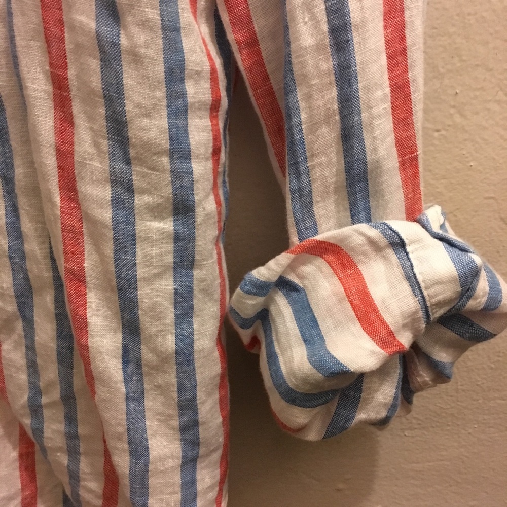 Oversized Linen Button Down - Picture 6 of 7